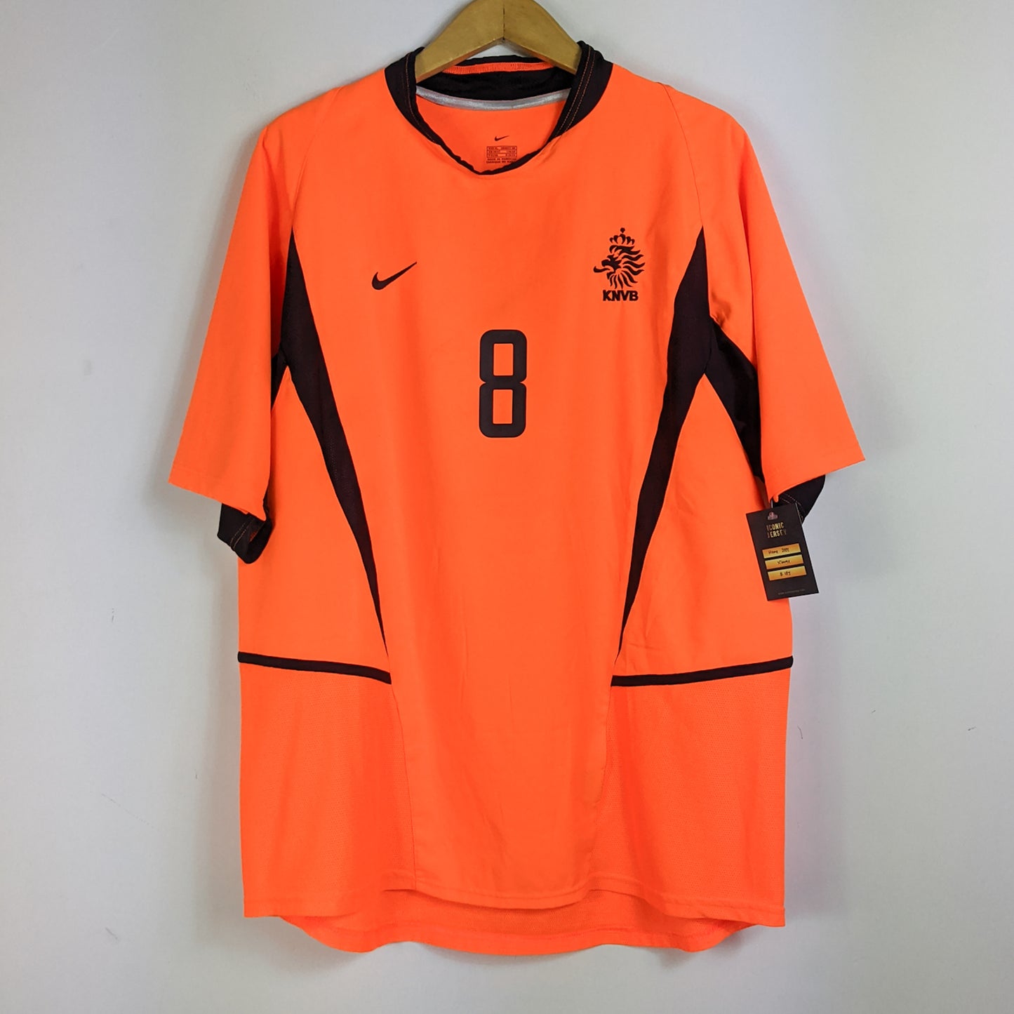Original Netherlands 2002 Home - Edgar Davids #8 Size XL