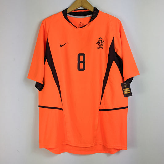 Original Netherlands 2002 Home - Edgar Davids #8 Size XL