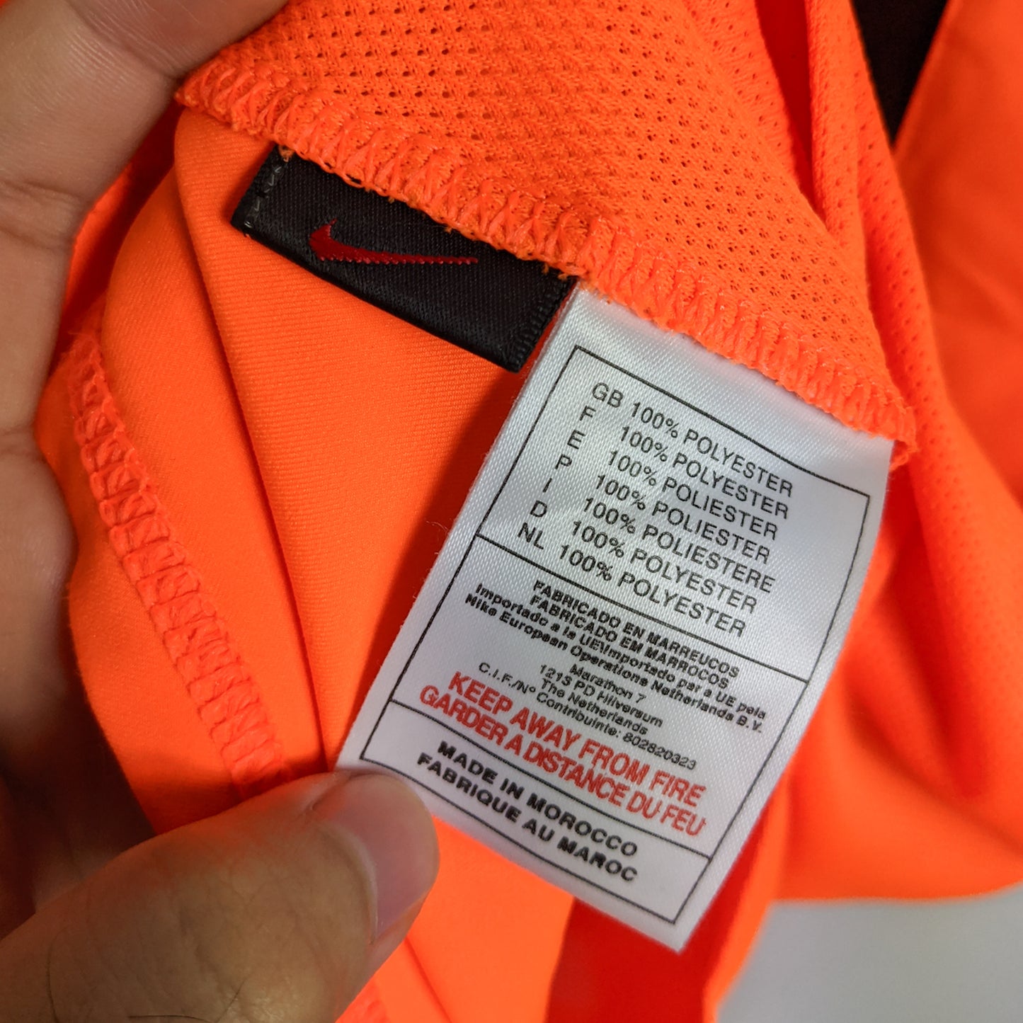 Original Netherlands 2002 Home - Edgar Davids #8 Size XL