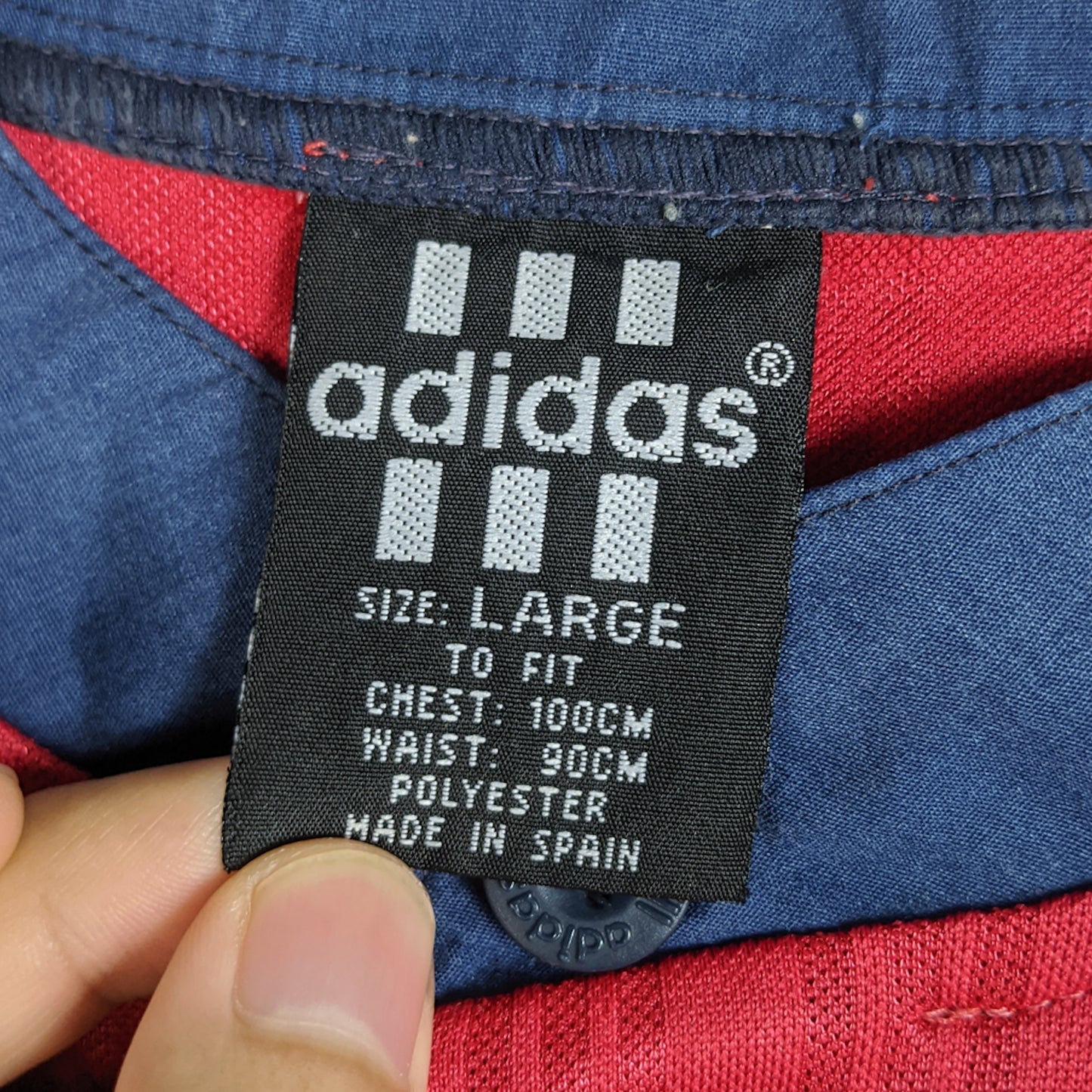 Original Spain 1996 Home - Luis Enrique #21 Size L