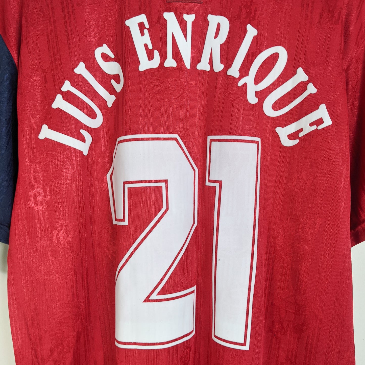 Original Spain 1996 Home - Luis Enrique #21 Size L