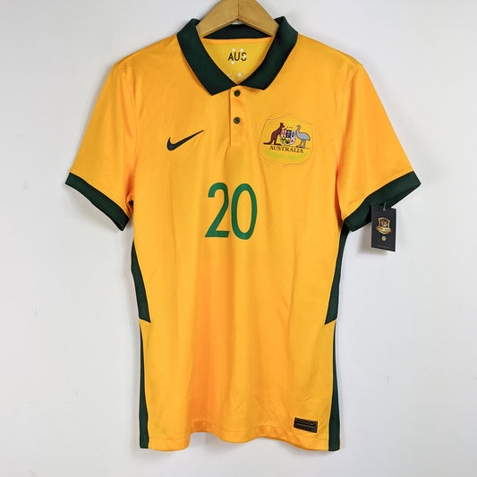 Original Matildas 2020/21 Home - Kerr #20 Size L (Player Issue)