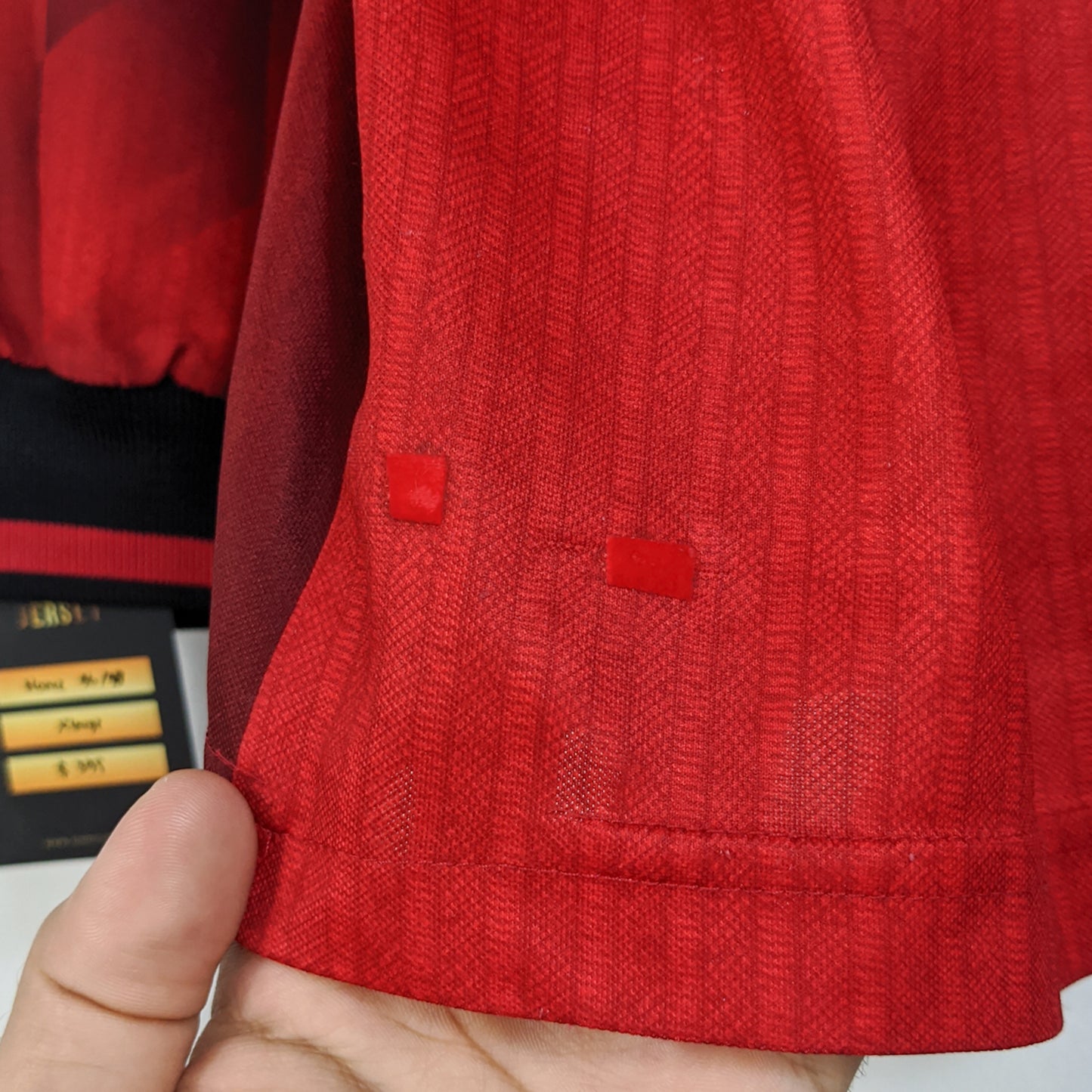 Original Manchester United 1996/98 Home - Beckham #10 Size XL (Long Sleeve)