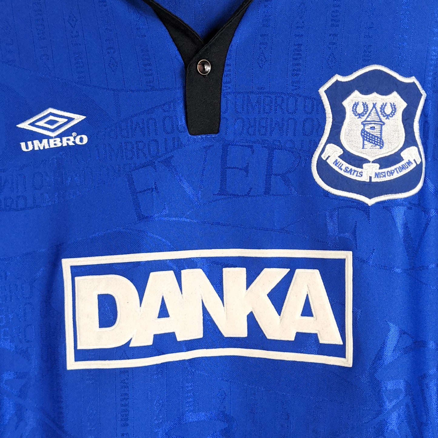 Original Everton 1995/97 Home - Joe Parkinson #15 Size XL (Long Sleeve) (Match Issue/Matchworn)