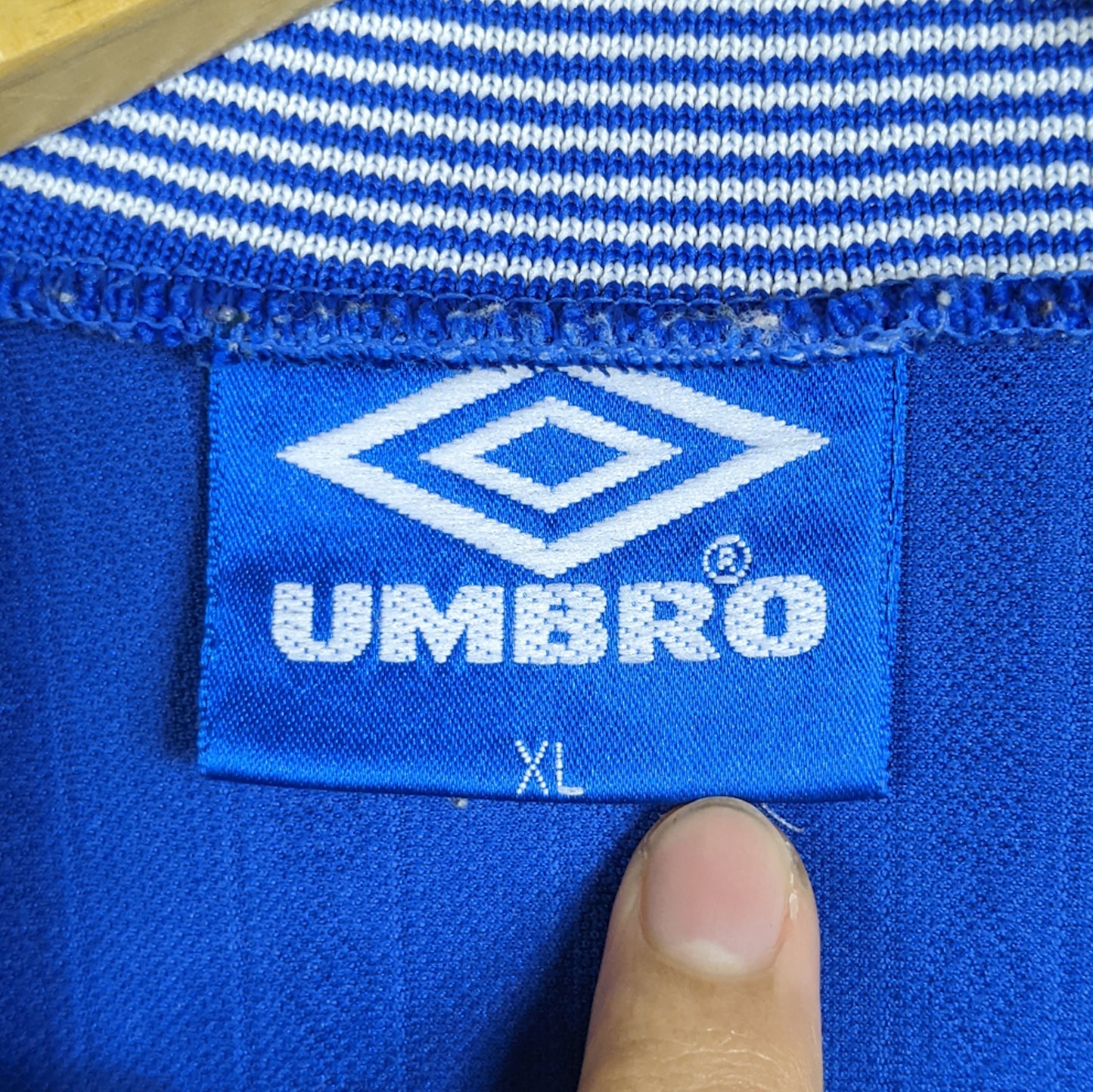 Original Everton 1995/97 Home - Joe Parkinson #15 Size XL (Long Sleeve) (Match Issue/Matchworn)