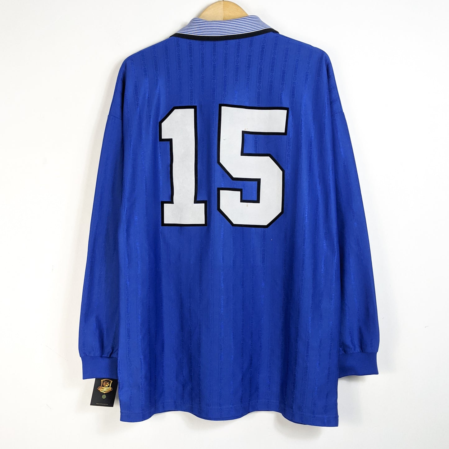 Original Everton 1995/97 Home - Joe Parkinson #15 Size XL (Long Sleeve) (Match Issue/Matchworn)