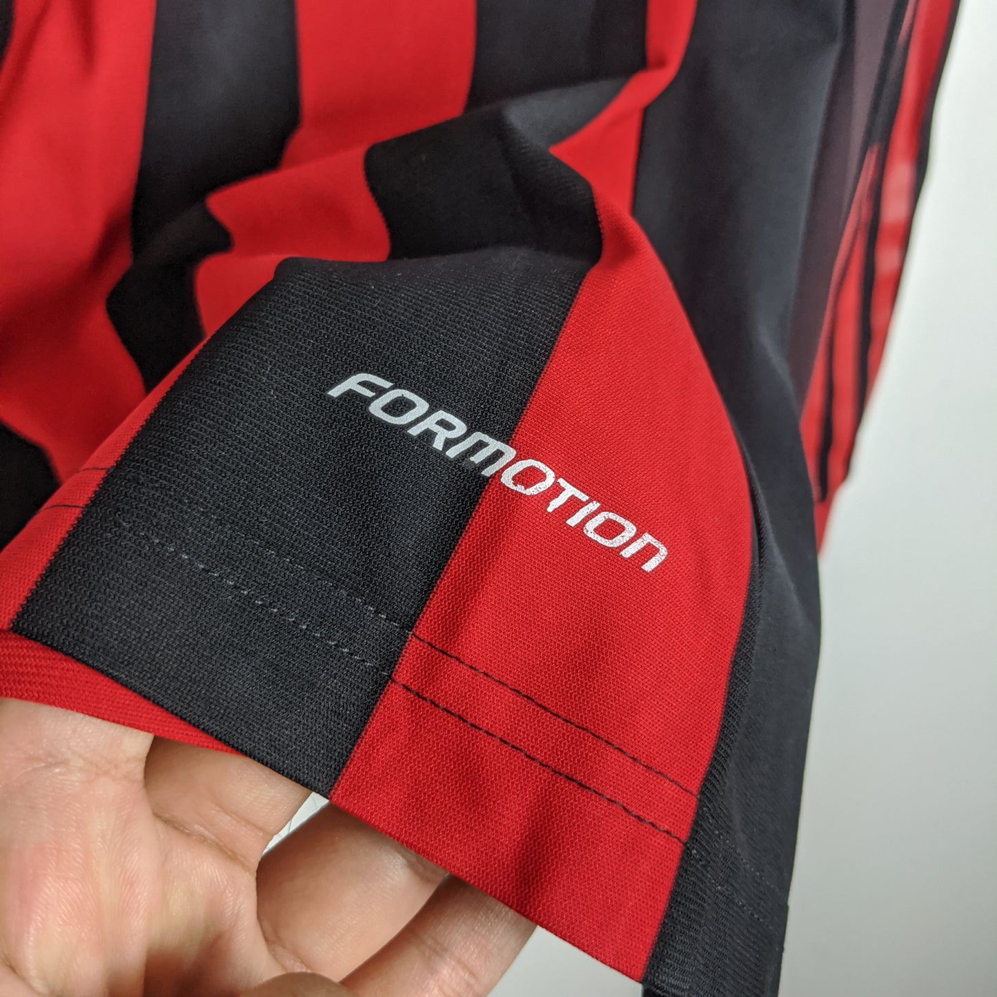 Original AC Milan 2009/10 Home - Beckham #32 Size S (Player Issue) (Long Sleeve)