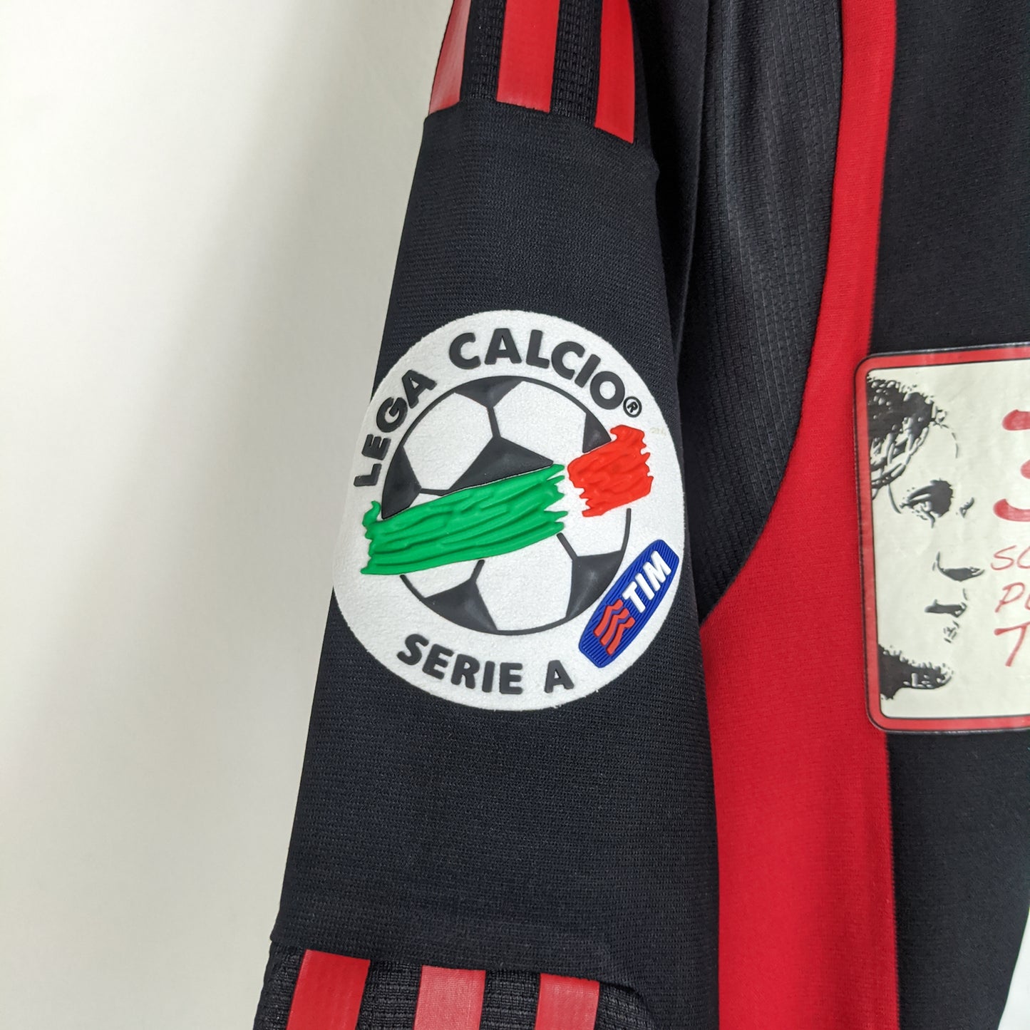 Original AC Milan 2009/10 Home - Beckham #32 Size S (Player Issue) (Long Sleeve)