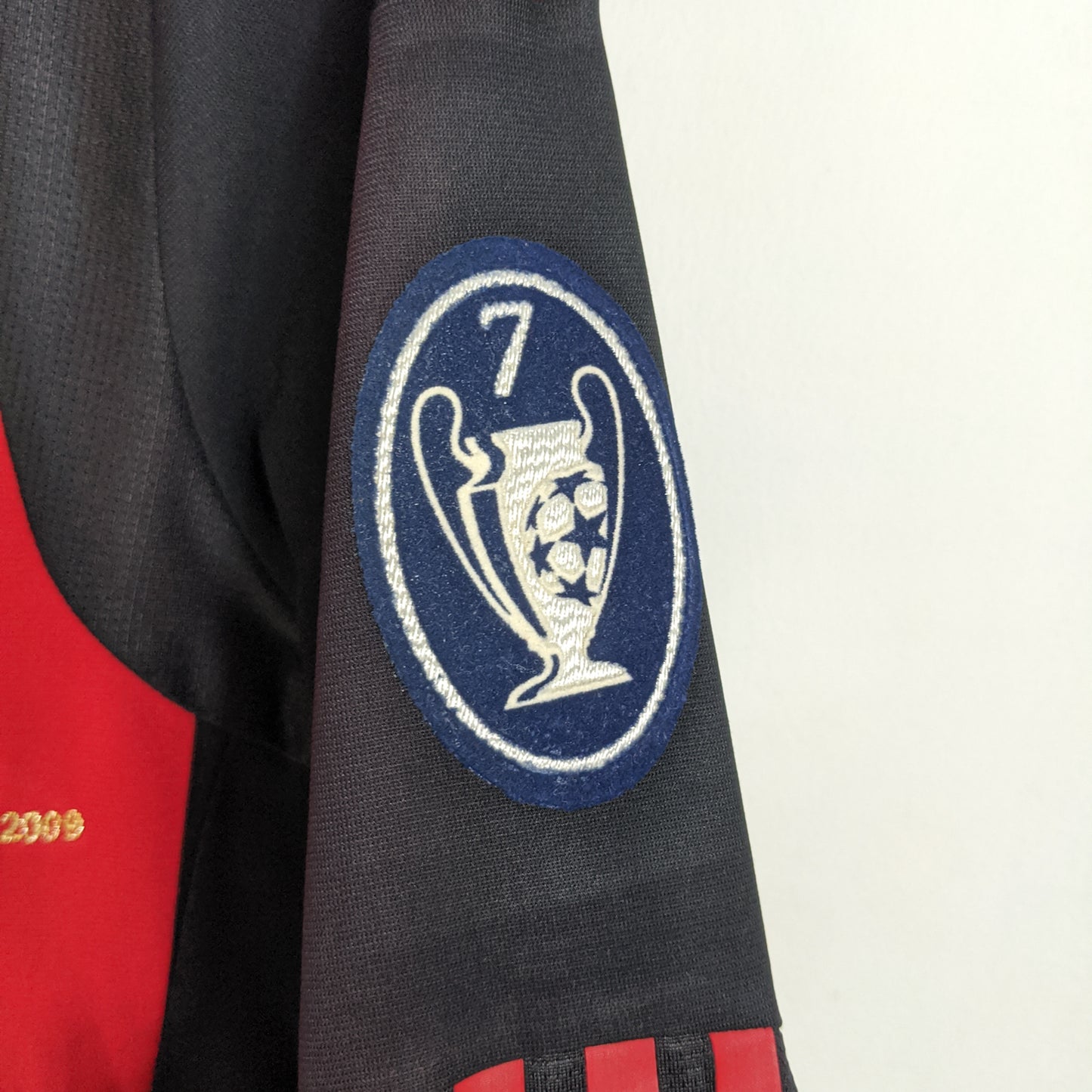 Original AC Milan 2009/10 Home - Beckham #32 Size S (Player Issue) (Long Sleeve)