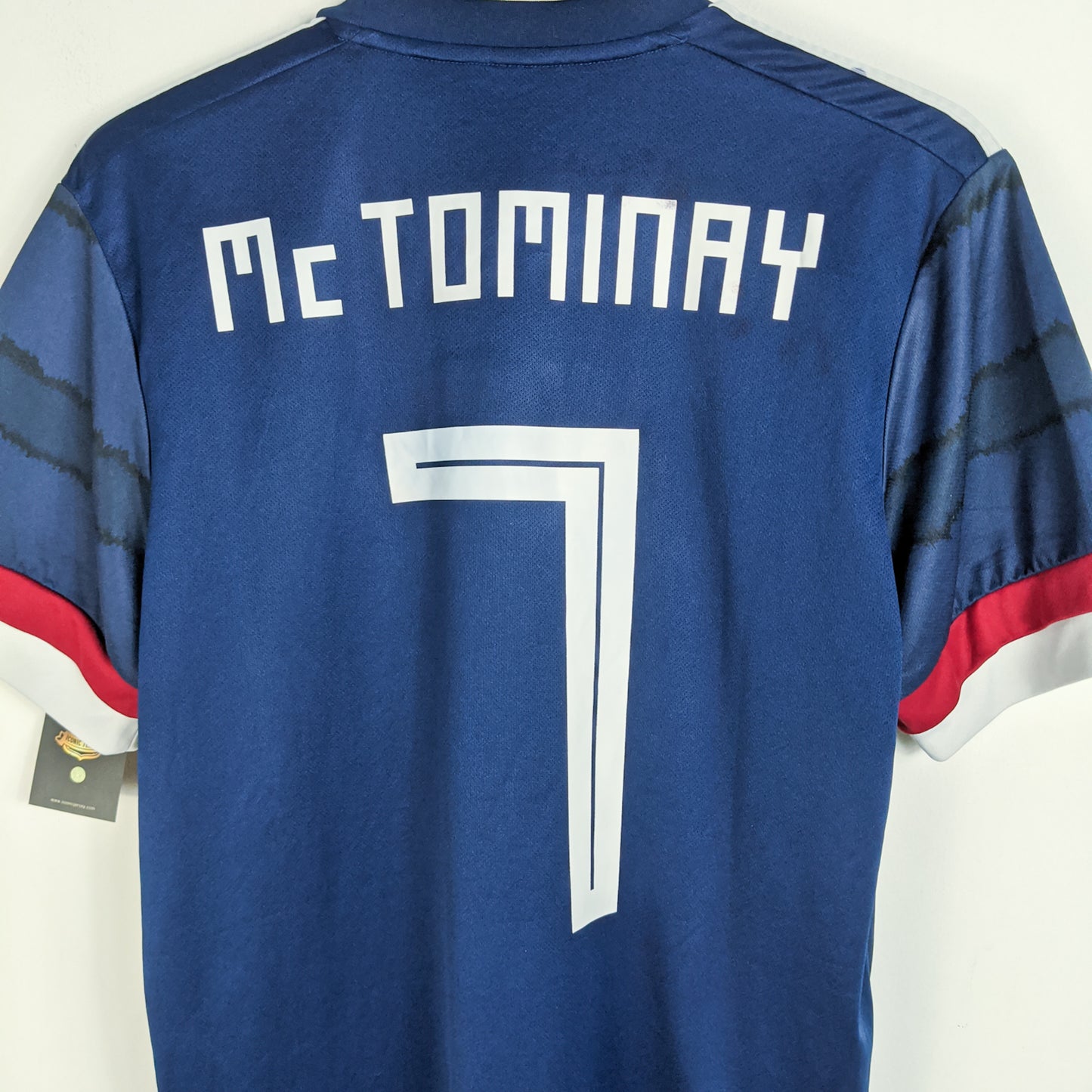 Original Scotland 2020 Home - McTominay #7 Size L (Mdt)