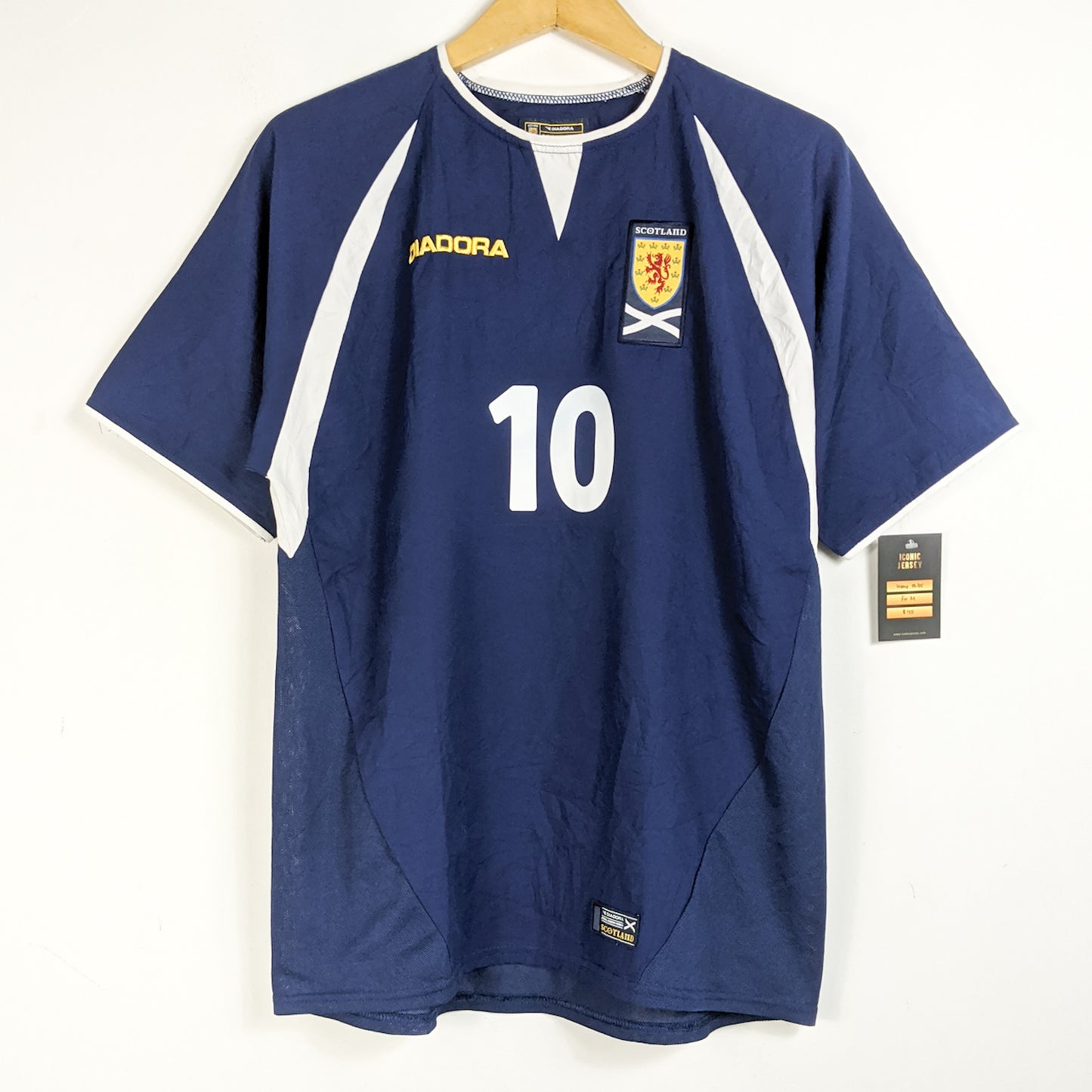 Original Scotland 2003/05 Home - McFadden #10 Size fit M