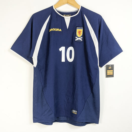 Original Scotland 2003/05 Home - McFadden #10 Size fit M