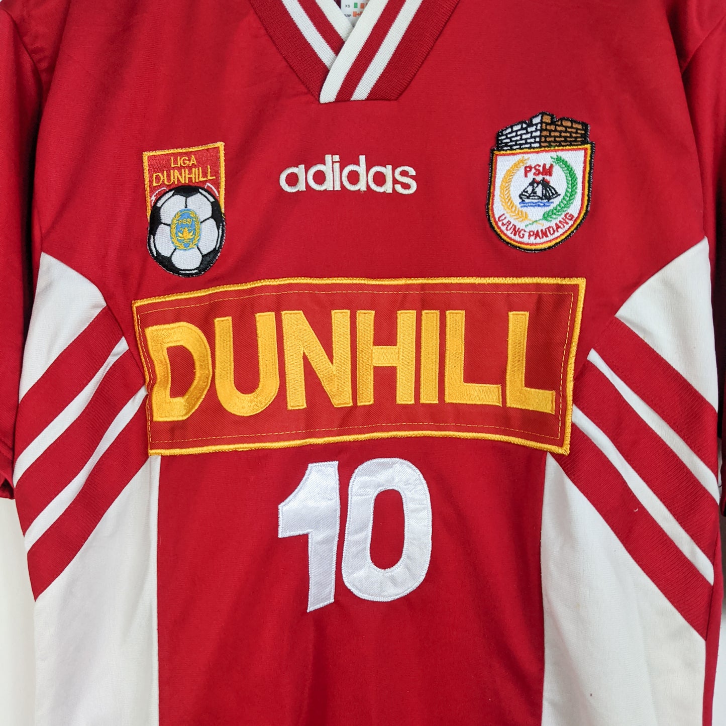 Original PSM Makassar 1995/96 Home - Kurniawan #10 Size XS fit M