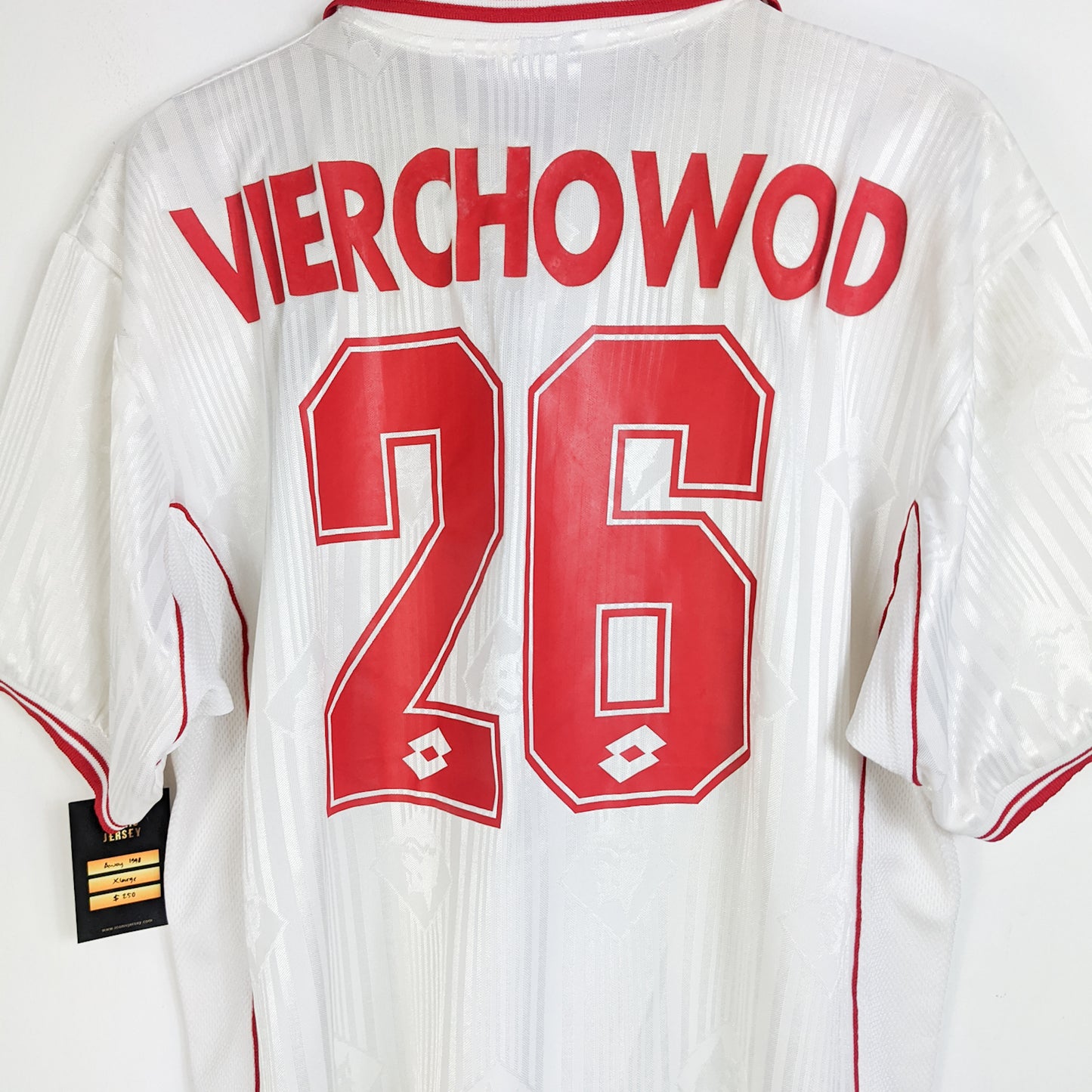 Original Piacenza 1998 Away - Vierchowod #26 Size XL