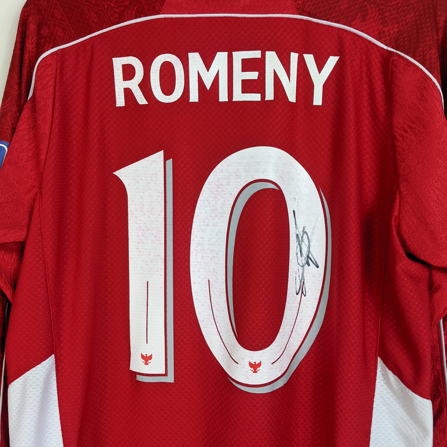 Original Indonesia 2024 Home - Ole Romeny #10 Size L (Player Issue) (Long Sleeve)