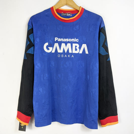 Original Gamba Osaka 1990s Training Long Sleeve - Size fit M