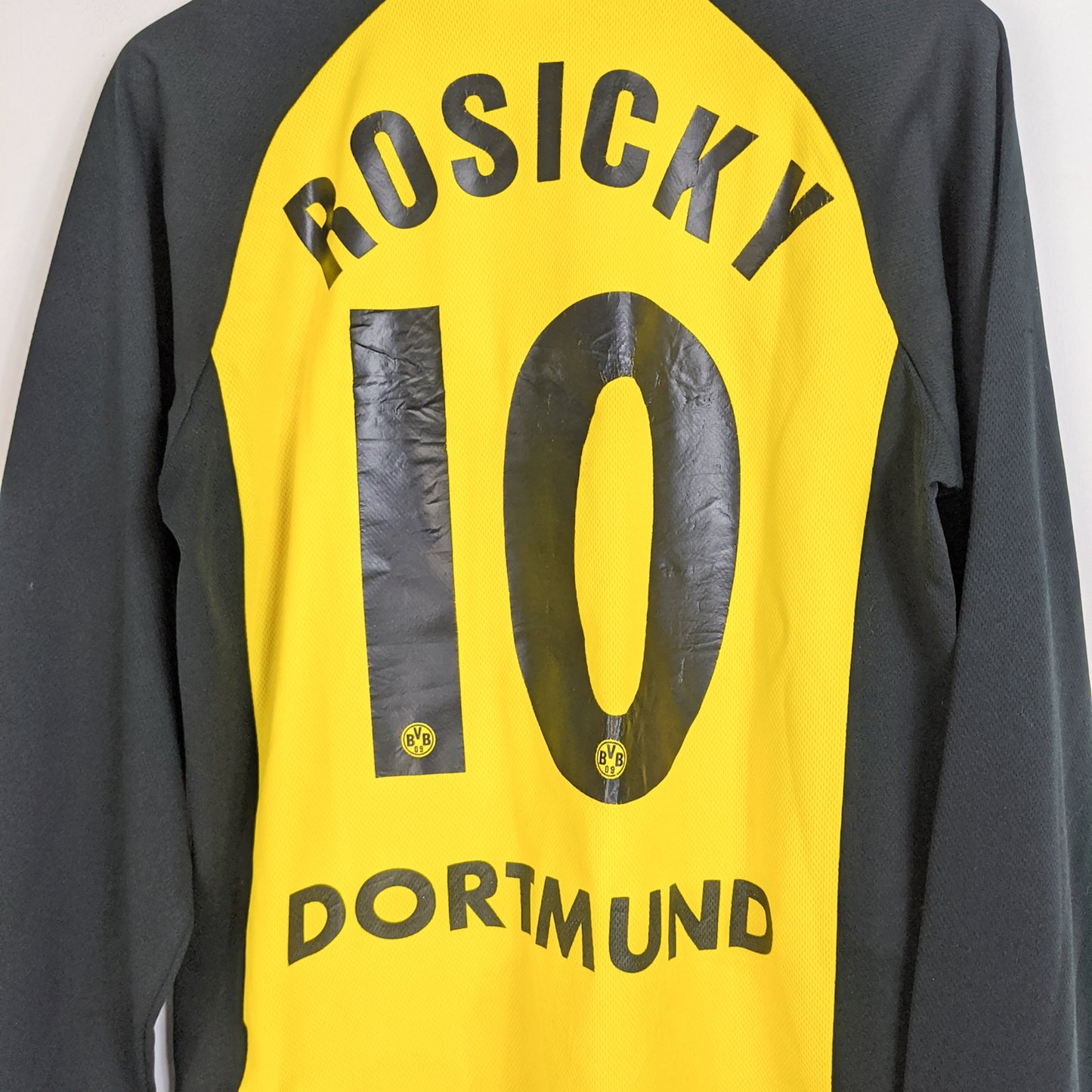 Original Borussia Dortmund 2001/02 Home - Rosicky #10 M (Long Sleeve)