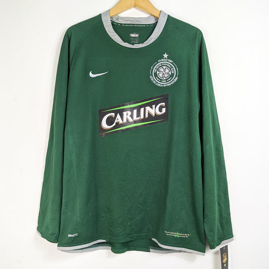 Original Celtic 2007/08 Away - Nakamura #25 Size L (Long Sleeve)