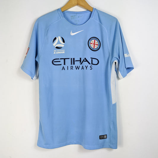 Original Melbourne City 2017/18 Home - Cahill #17 Size M