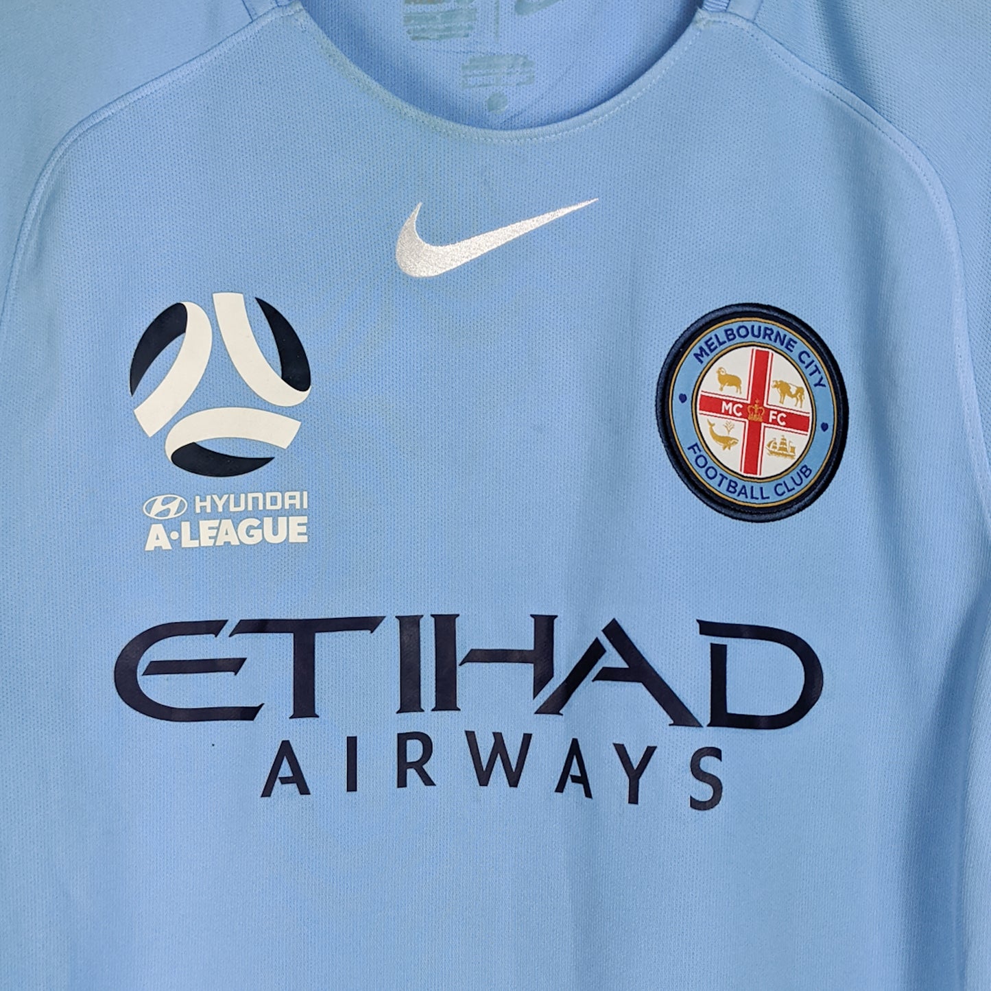 Original Melbourne City 2017/18 Home - Cahill #17 Size M