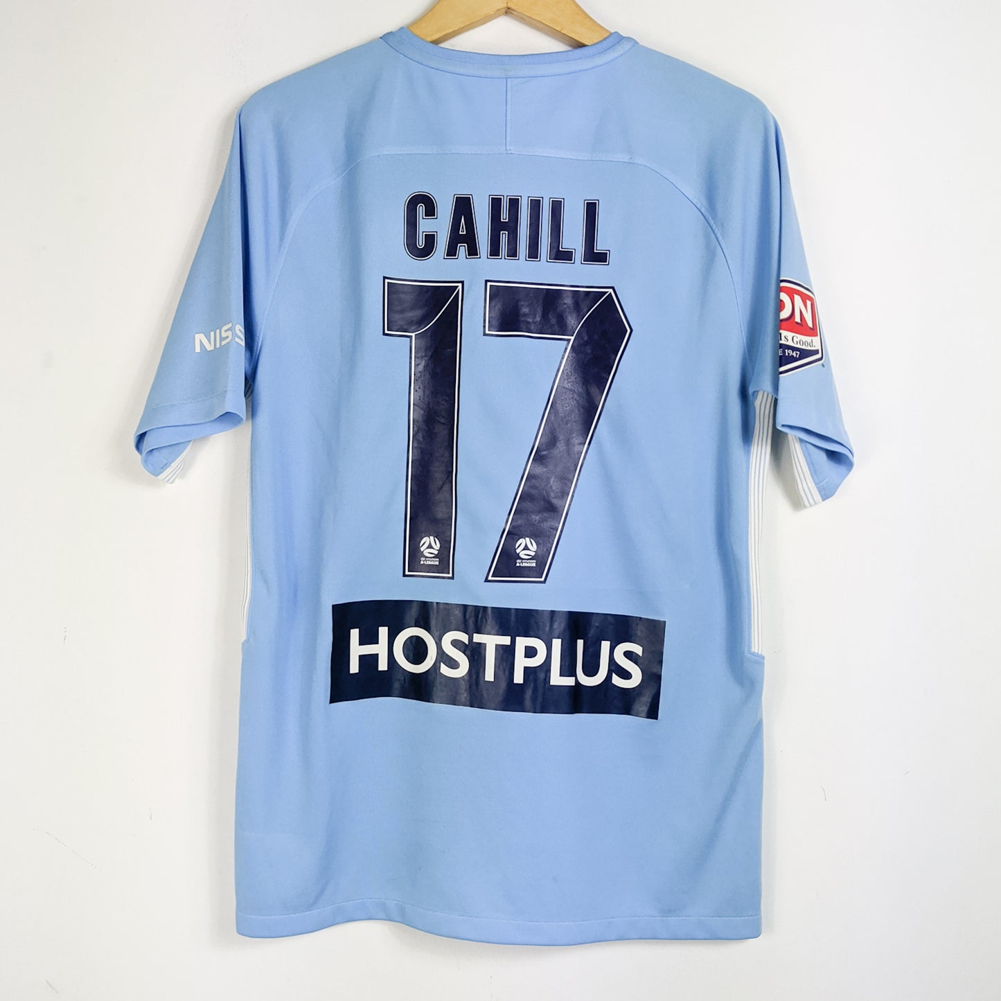 Original Melbourne City 2017/18 Home - Cahill #17 Size M