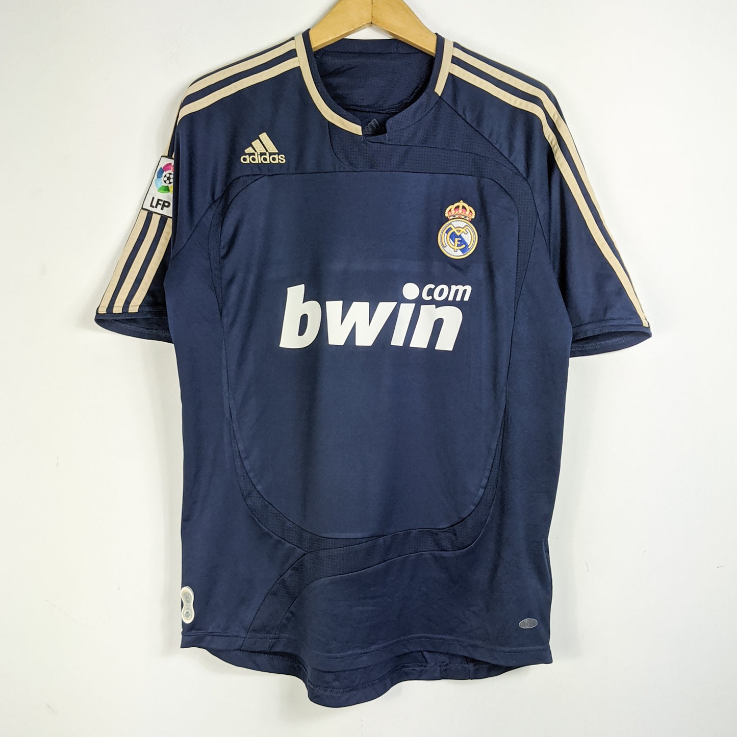 Original Real Madrid 2007/08 Away - Guti Haz #14 Size M fit L