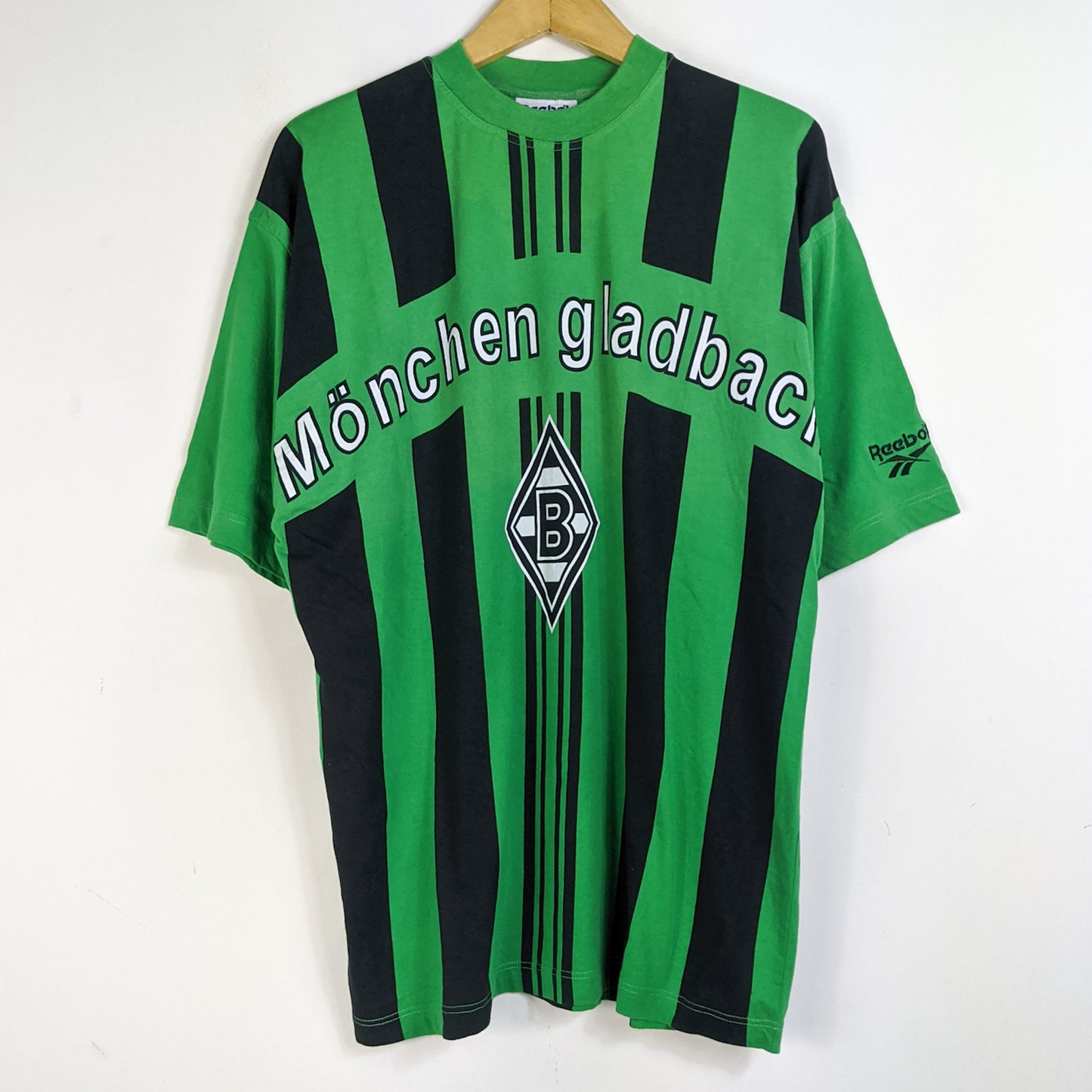 Original Borussia Monchengladbach 1995/96 Training Shirt - Size M fit XL