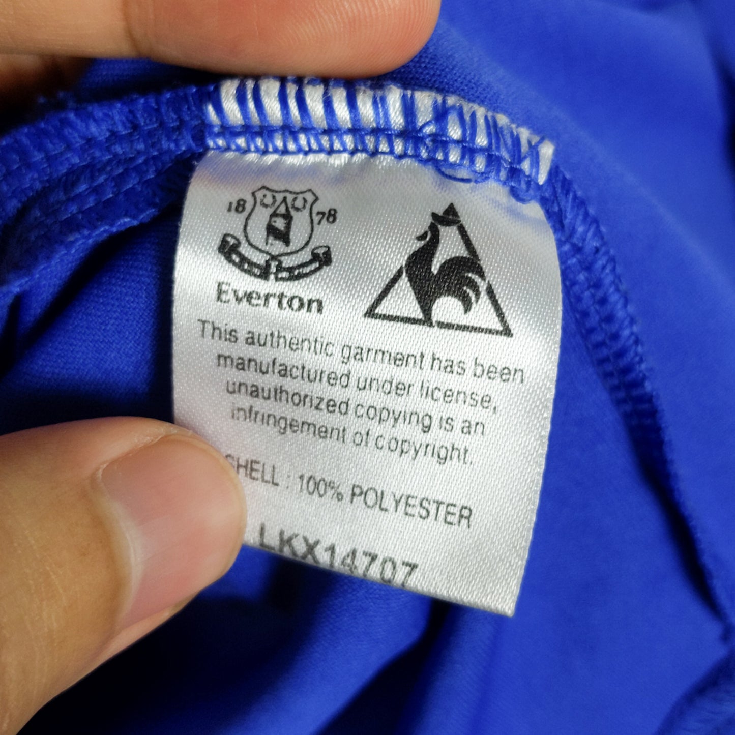 Original Everton 2009/10 Home - Cahill #17 Size M