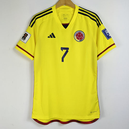 Original Colombia 2022/23 Home - Luiz Diaz #7 Size M