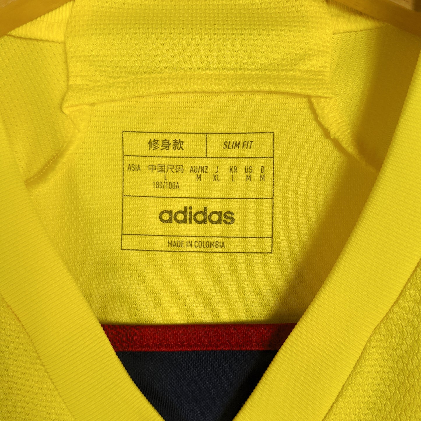 Original Colombia 2022/23 Home - Luiz Diaz #7 Size M