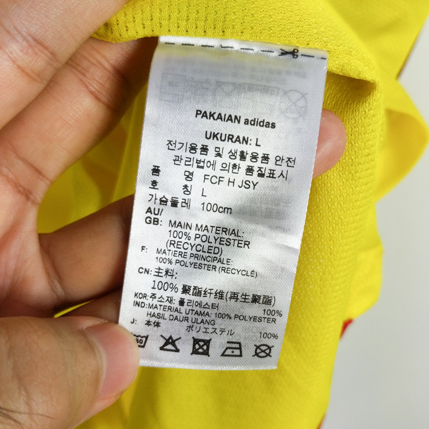 Original Colombia 2022/23 Home - Luiz Diaz #7 Size M