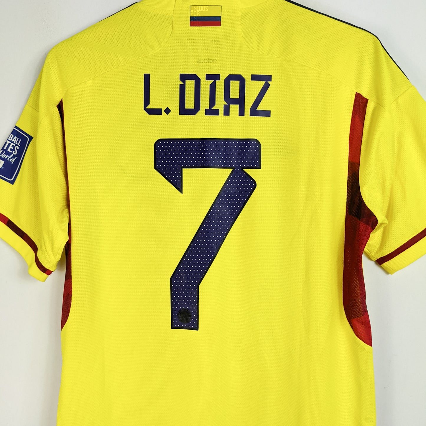 Original Colombia 2022/23 Home - Luiz Diaz #7 Size M
