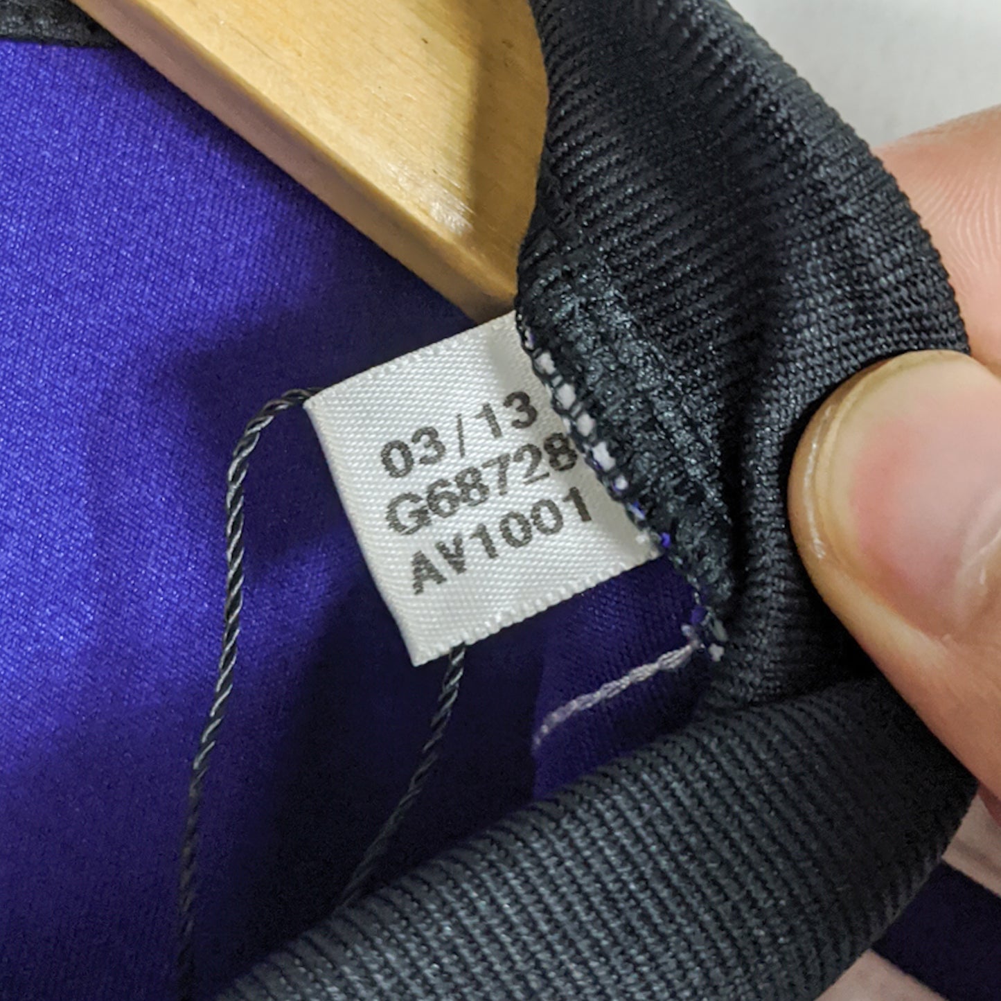 Original Anderlecht 2013/14 Home - Van Den Borre #39 Size S