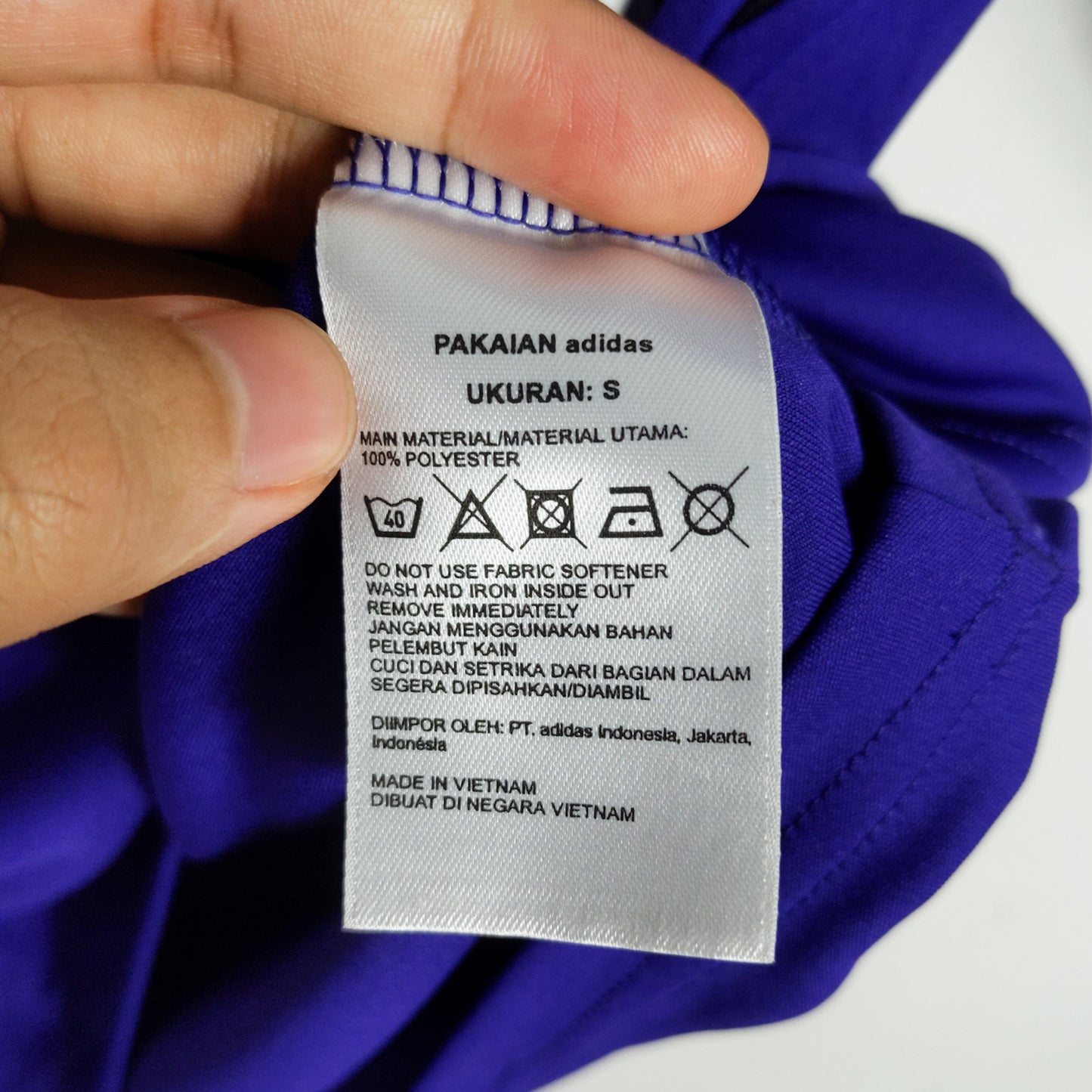 Original Anderlecht 2013/14 Home - Van Den Borre #39 Size S