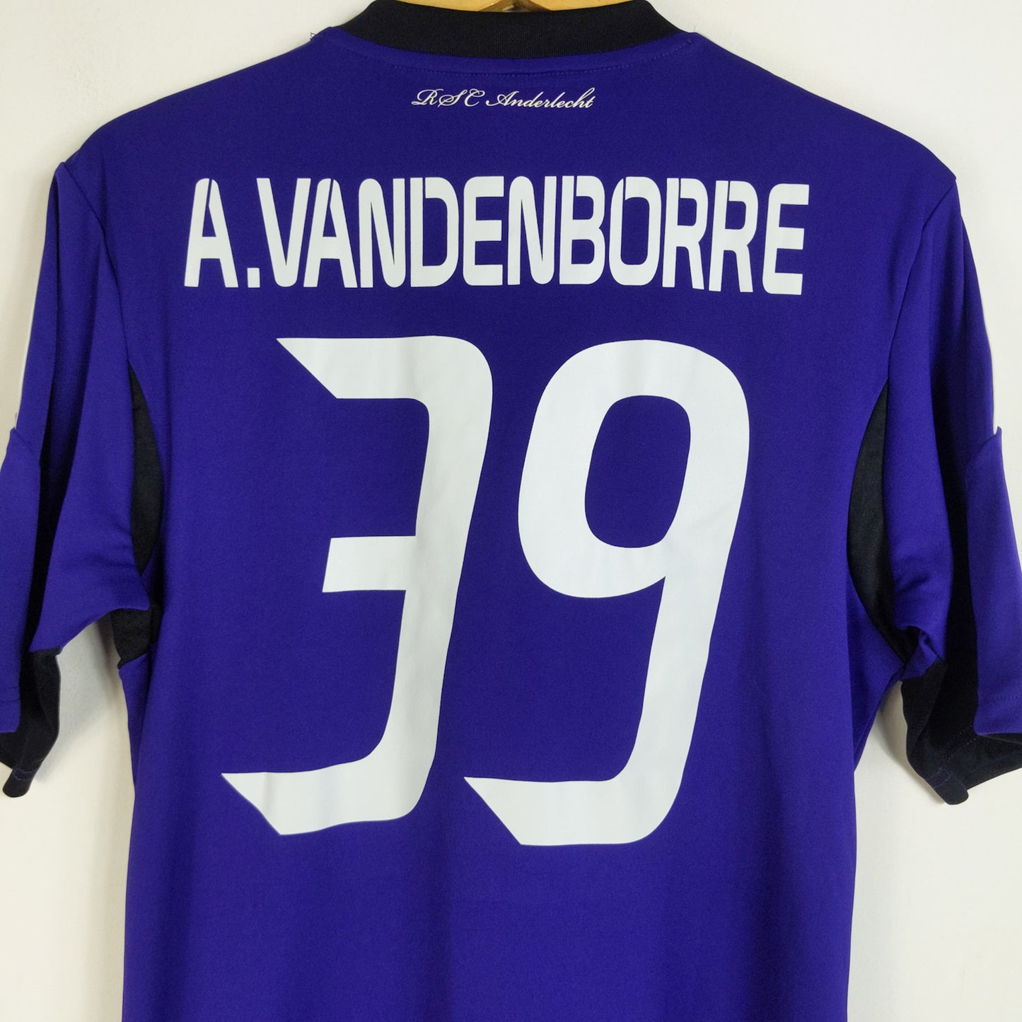Original Anderlecht 2013/14 Home - Van Den Borre #39 Size S
