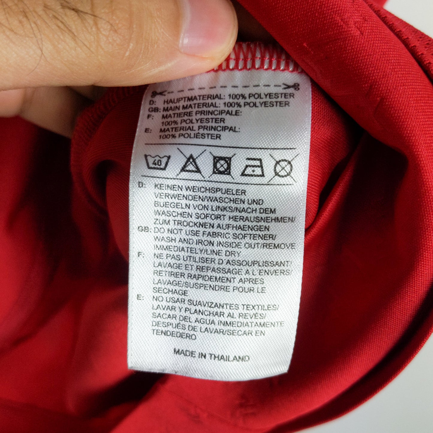 Original Manchester United 2015/16 Home - Carrick #16 Size S