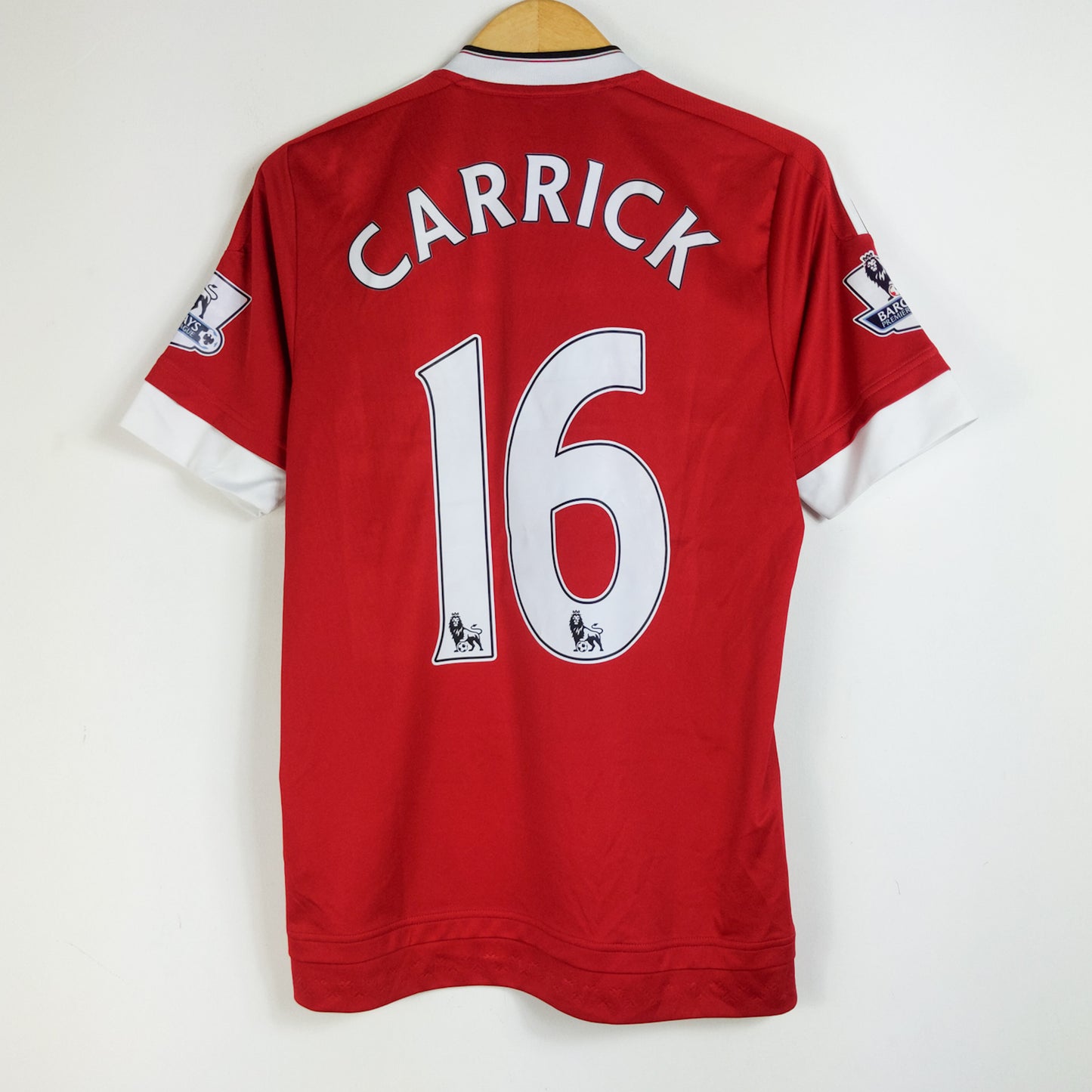 Original Manchester United 2015/16 Home - Carrick #16 Size S