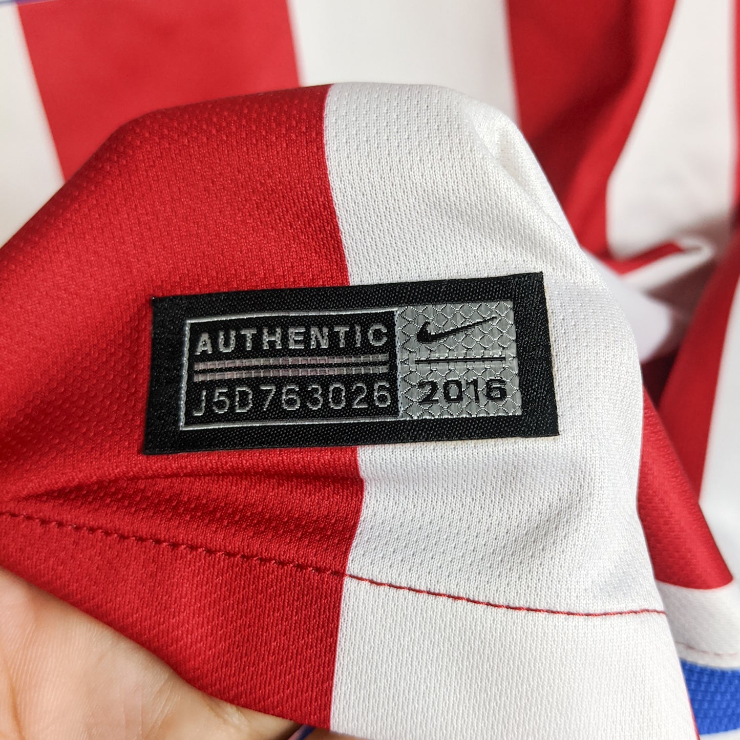 Original Atletico Madrid 2016/17 Home - Griezmann #7 Size M