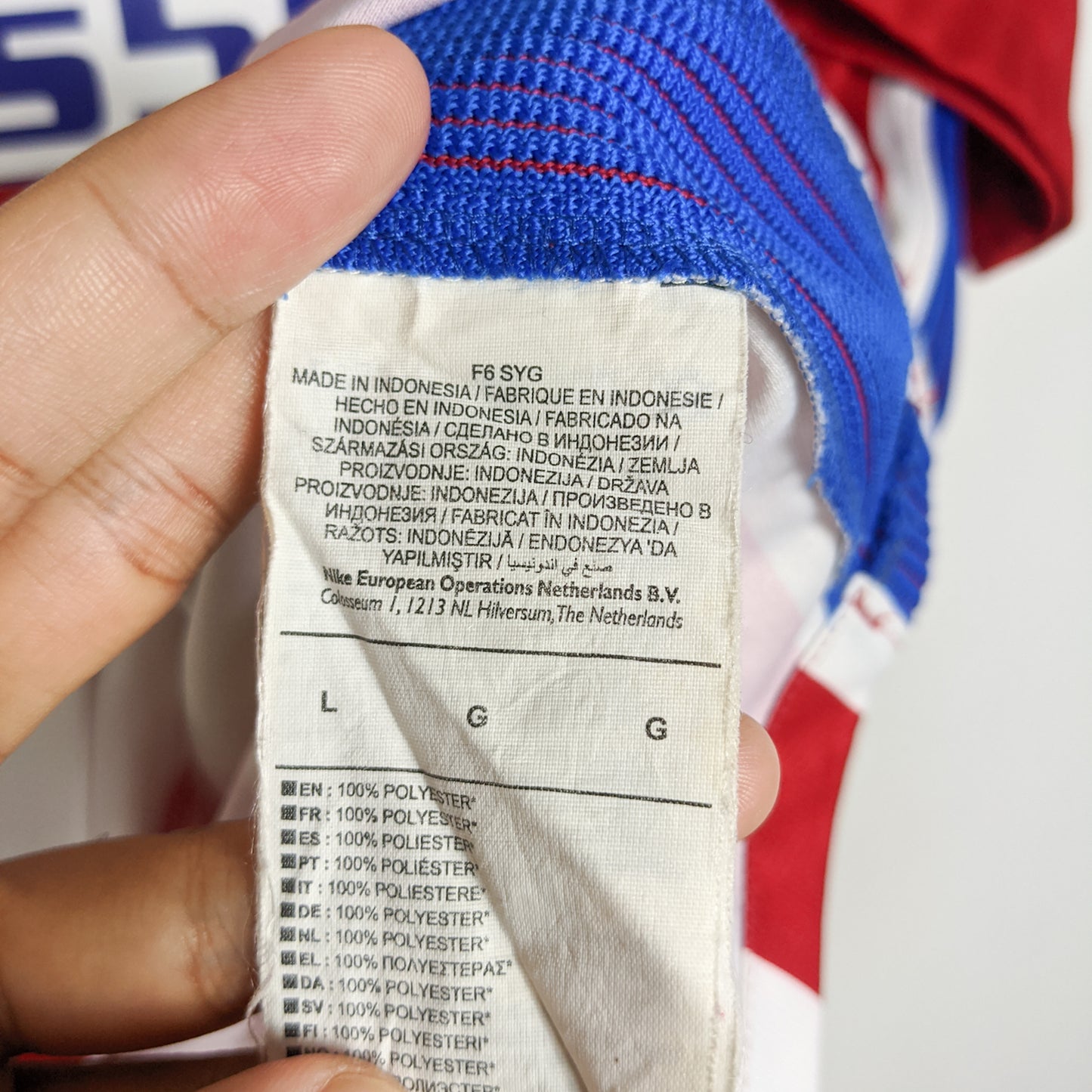 Original Atletico Madrid 2016/17 Home - Griezmann #7 Size M