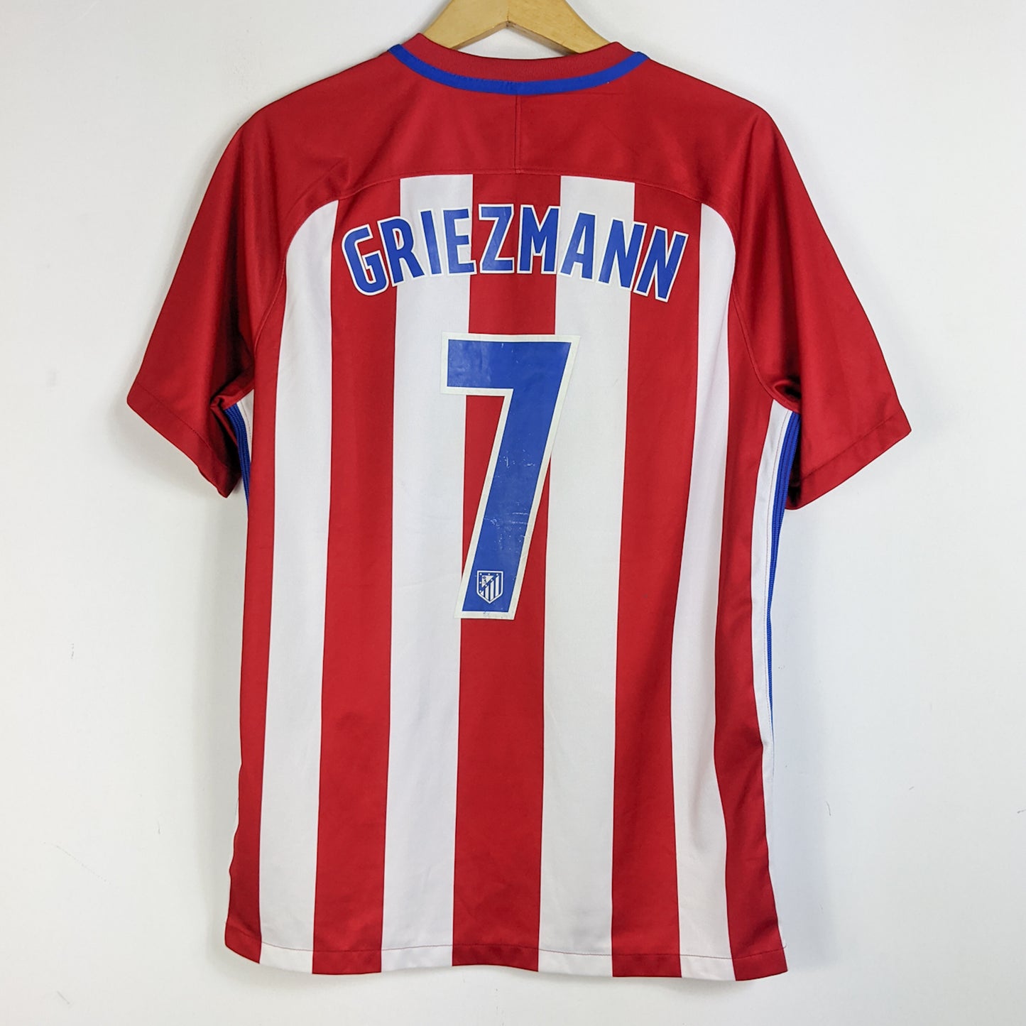 Original Atletico Madrid 2016/17 Home - Griezmann #7 Size M