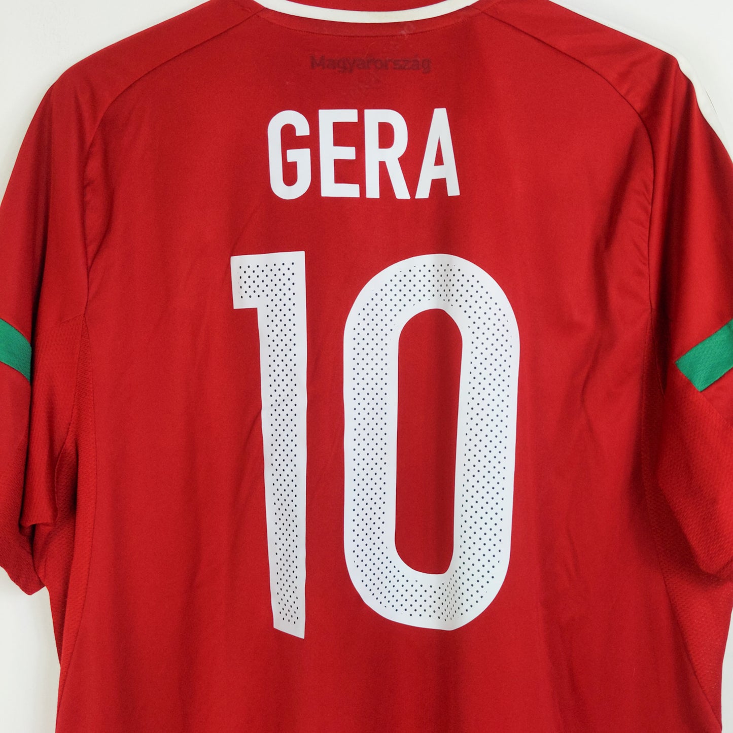 Original Hungary 2016 Home - Gera #10 Size XL