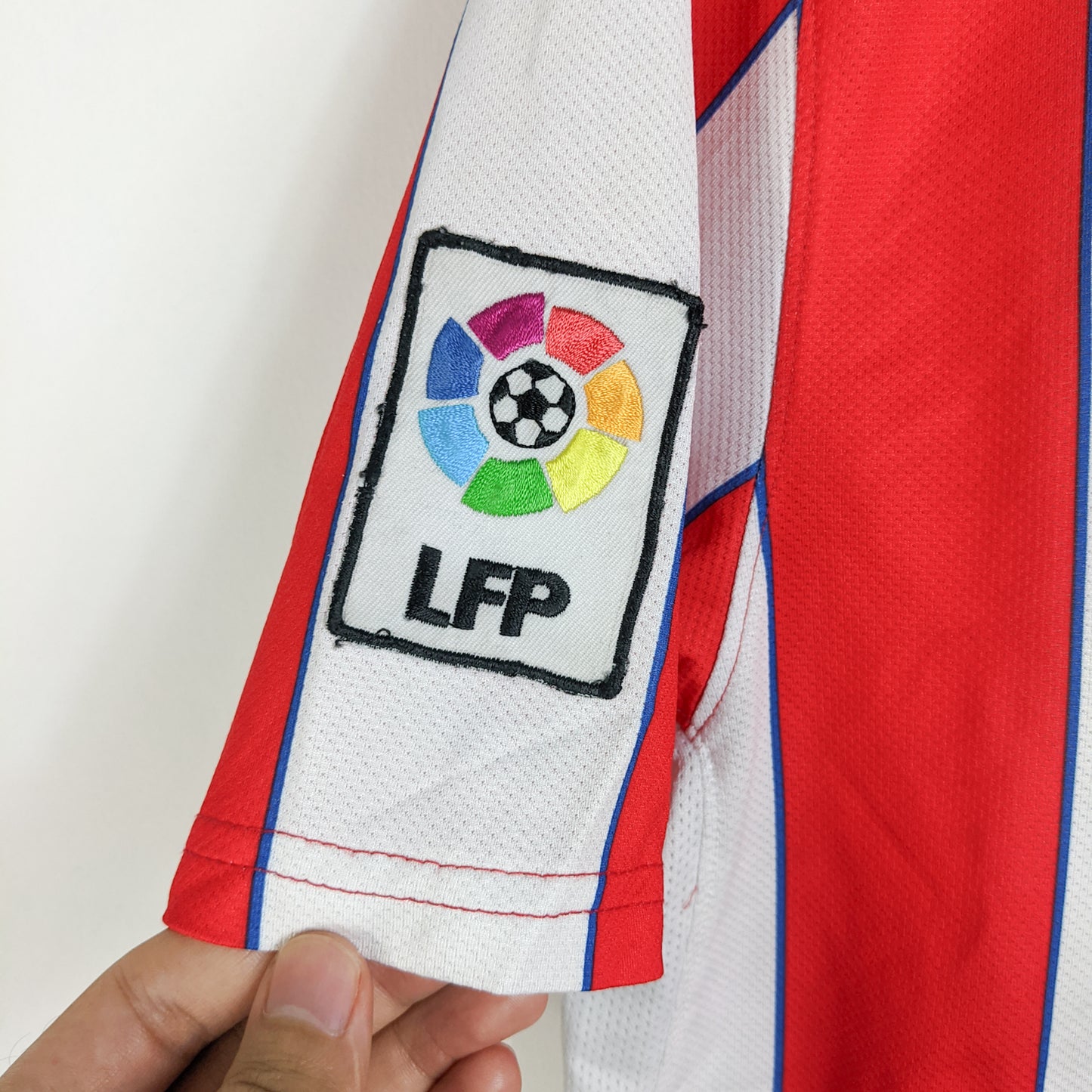 Original Atletico Madrid 2011/12 Home - Falcao #9 Size M (Player Issue)