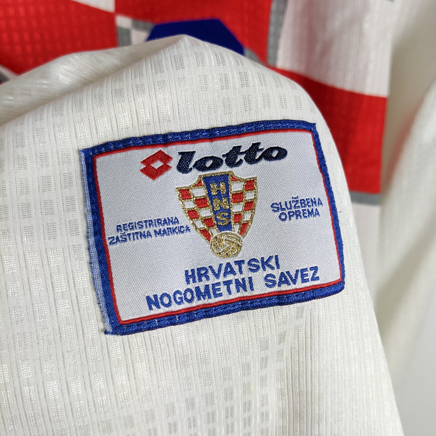 Original Croatia 1998 Home - Suker #9 Size XXL (Basic Version)