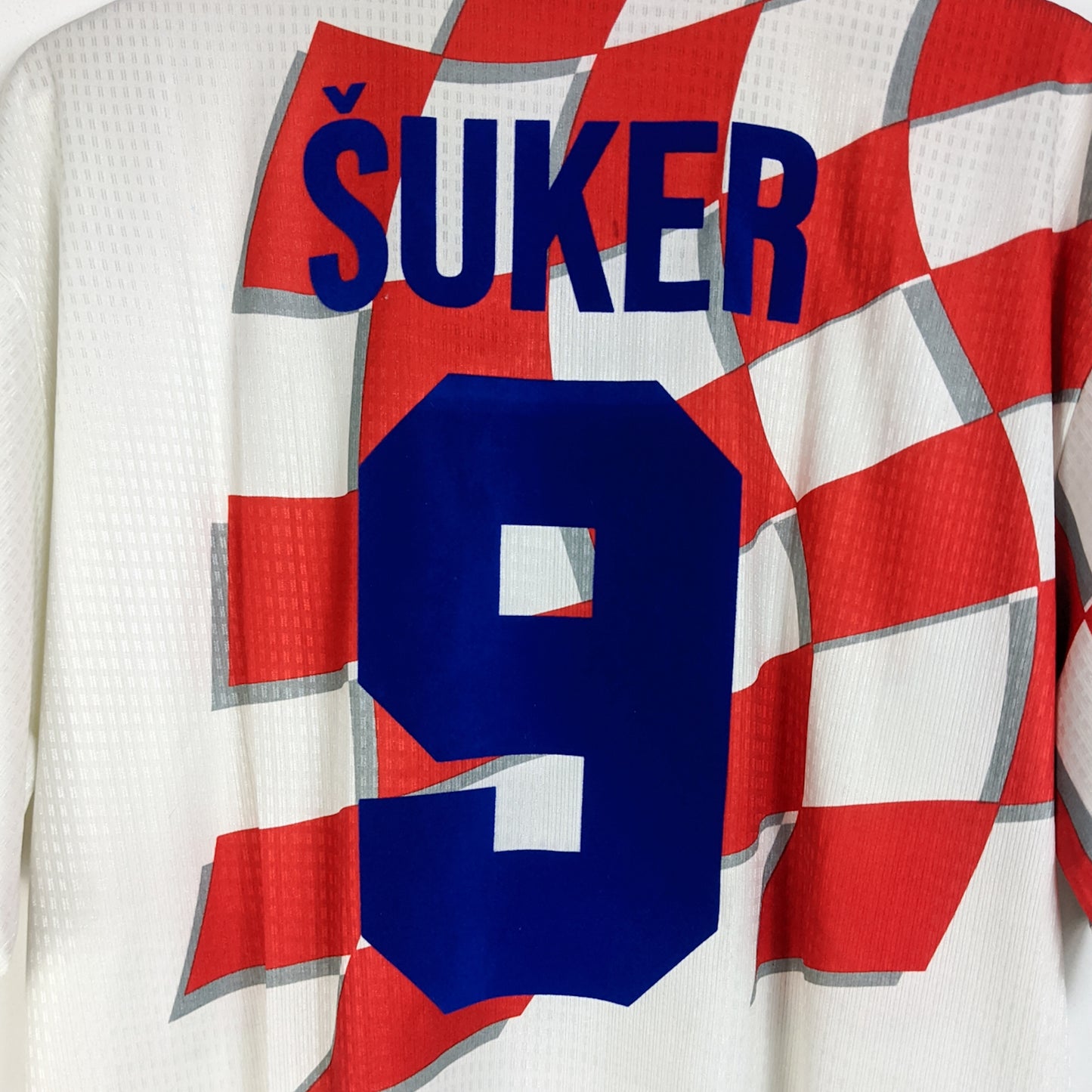 Original Croatia 1998 Home - Suker #9 Size XXL (Basic Version)