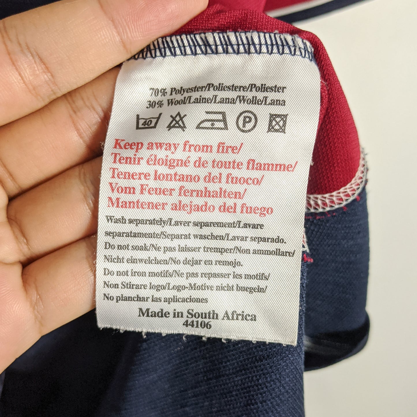 Original Manchester United 2000/01 Third - Beckham #7 Size fit L