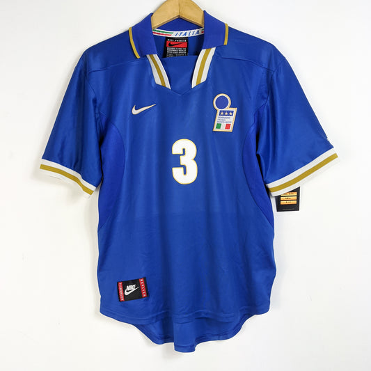 Original Italy 1996/97 Home - Maldini #3 Size M