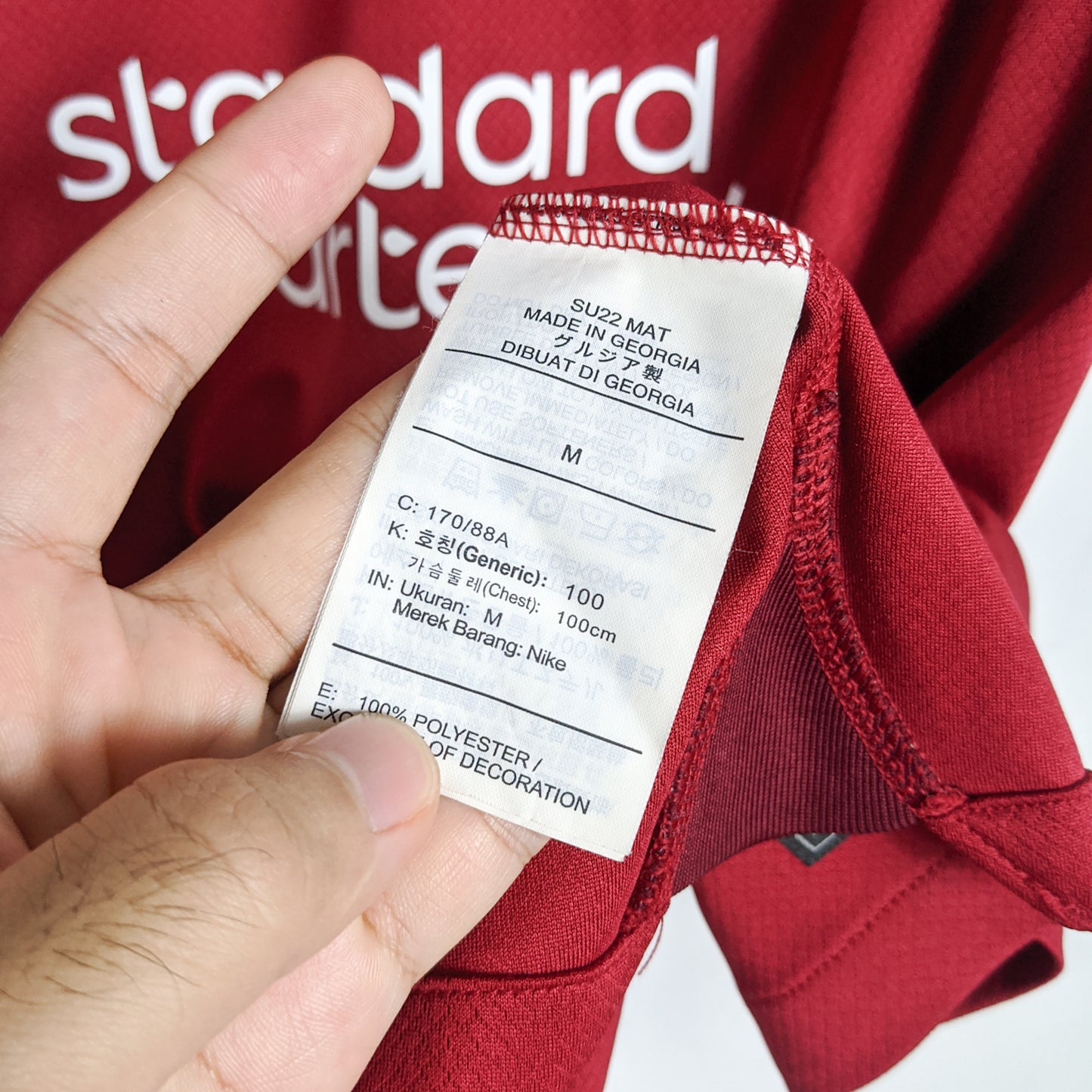 Original Liverpool 2022/23 Home - Diogo Jota #20 Size M