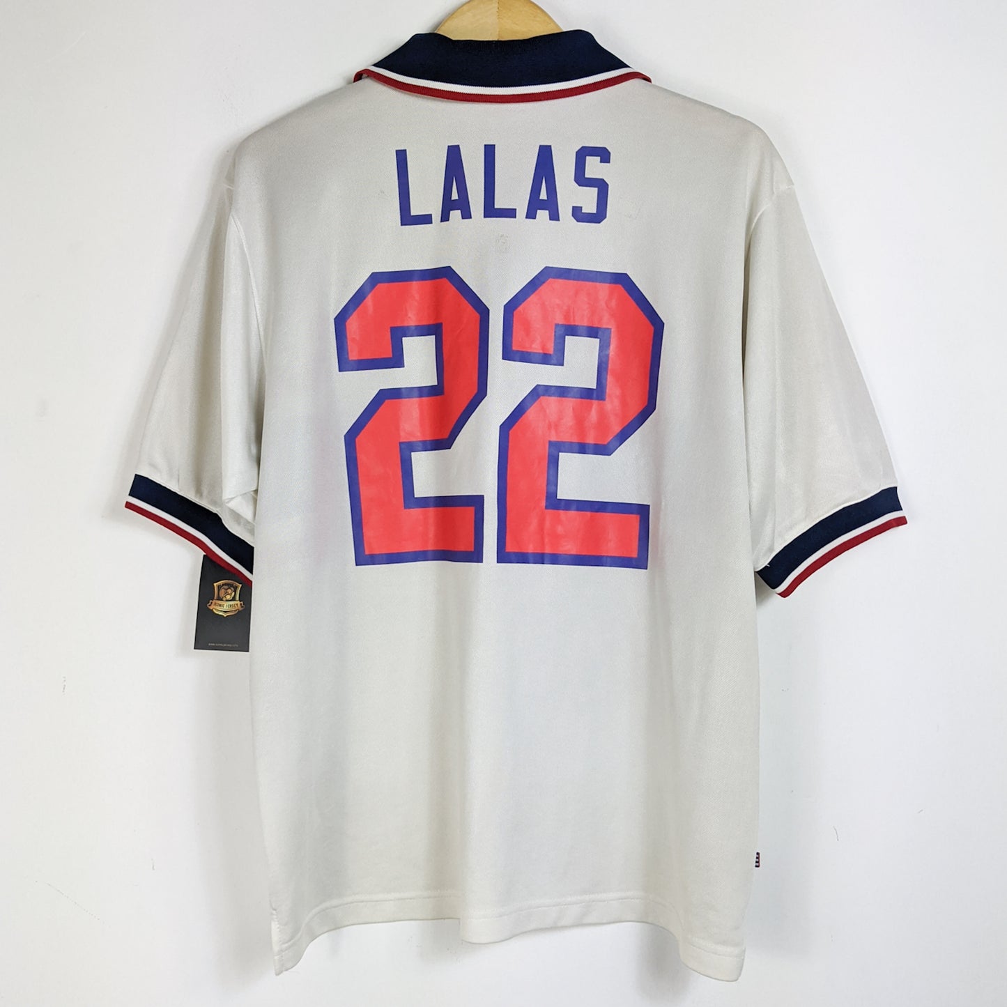 Original USA 1996 Home - Lalas #22 Size S