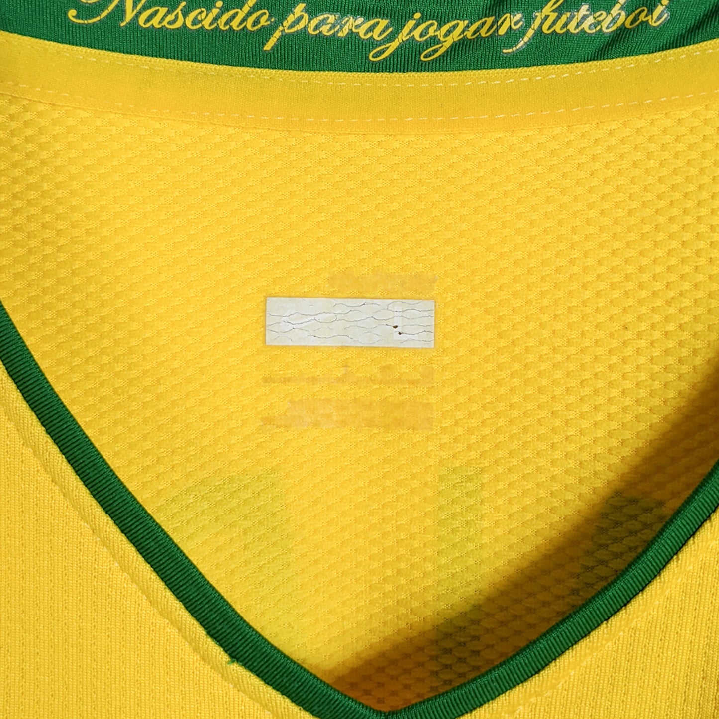 Original Brazil 2008/10 Home - Ronaldinho #10 Size L