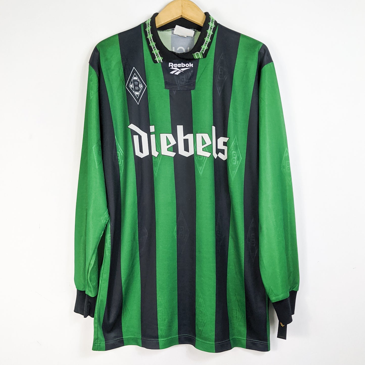 Original Borussia Monchengladbach 1995/96 Home - Effenberg #10 Size M (Long Sleeve)